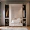Forte Шкаф для одежды, SSQS32414-U60 - Home Club, изображение 4