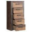 Forte Комода 62 см Nelleke Old – Wood Vintage/Бетон темно-сірий, NLKK311-C546 - Home Club, зображення 2