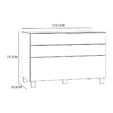 Forte Комод, ENJK211-C605 - Home Club