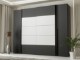 Forte Шкаф 270 см Narago, чёрный/белый, NRGS82511-Q219 - Home Club