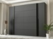 Forte Шафа 270 см Narago Чорний/Білий, NRGS82511-Q219 - Home Club, зображення 4