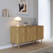 Forte Комод 140 см Sherbrooke, дуб Mauvella, CVRK131EC-D108 - Home Club