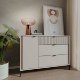 Forte Комод 125 см Seravel, цвет «Песочный»/«Дуб Маувелла», SVLK221L-Q112 - Home Club