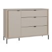 Forte Комода 125 см Seravel, пісочний/дуб Mauvella, SVLK221L-Q112 - Home Club, зображення 5