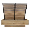 Forte Двоспальне ліжко 160x200 см з ящиком для речей Orkney, дуб Mauvella, OKYL1162-D108 - Home Club, зображення 3