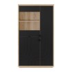 Forte Витрина 95 см Auriquet «Дикий дуб натуральный» / «Чёрный», AUQV621L-Q362 - Home Club, изображение 2