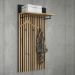 Forte Панель 75 см Trondheim «Дуб Artisan»/«Чорний дуб», TDHD40-C773 - Home Club