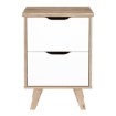 Forte Комода 45 см Vankka «Дубова дошка» / Білий, FINVNKK111-L25 - Home Club, зображення 2