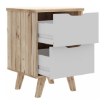 Forte Комода 45 см Vankka «Дубова дошка» / Білий, FINVNKK111-L25 - Home Club, зображення 5