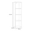 Forte Стеллаж 40 см Net 106, дуб «Сонома», MXXR411-D30F - Home Club, изображение 4