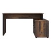 Forte Письмовий стіл 120 см Archbox Old – Wood Vintage/Чорний, T2KB231L-M800 - Home Club, зображення 2