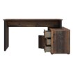 Forte Письмовий стіл 120 см Archbox Old – Wood Vintage/Чорний, T2KB231L-M800 - Home Club, зображення 3