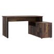 Forte Письмовий стіл 120 см Archbox Old – Wood Vintage/Чорний, T2KB231L-M800 - Home Club, зображення 4