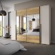 Forte Шкаф 270 см Narago, цвет «Песочный»/«Дуб Маувелла», RXGS82511-M902 - Home Club