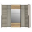 Forte Шафа 270 см Narago, пісочний/дуб Mauvella, RXGS82511-M902 - Home Club, зображення 4
