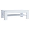 Forte Столик 120 см Coffee Tables, білий глянцевий, SVOT22-Z38 - Home Club, зображення 2