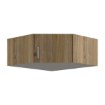 Forte Надстройка над шкафом, ECBN011R-D108 - Home Club, изображение 2