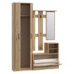 Forte Передпокій 135 см Niko «Дуб Artisan», NIKD01-D78 - Home Club, зображення 5