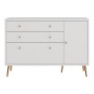 Forte Комода 125 см Harllson, біла, HLTK221REC-Z12A - Home Club, зображення 2