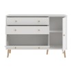Forte Комода 125 см Harllson, біла, HLTK221REC-Z12A - Home Club, зображення 3