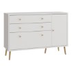 Forte Комода 125 см Harllson, біла, HLTK221REC-Z12A - Home Club, зображення 4