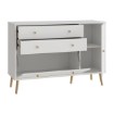Forte Комода 125 см Harllson, біла, HLTK221REC-Z12A - Home Club, зображення 5
