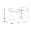 Forte Мягкая скамейка, BHLD021-M954 - Home Club, изображение 10