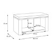 Forte Мягкая скамейка, BHLD021-M954 - Home Club, изображение 11