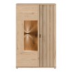 Forte Витрина 100 см Verniq «Дикий дуб, натуральный», VRQV621L-D136 - Home Club, изображение 4