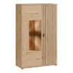 Forte Витрина 100 см Verniq «Дикий дуб, натуральный», VRQV621L-D136 - Home Club, изображение 7