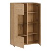 Forte Витрина 100 см Verniq «Дикий дуб, натуральный», VRQV621L-D136 - Home Club, изображение 8