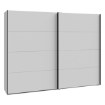 Forte Розсувна шафа 270 см Nektarius Secret Grey, SSQS12411-U58 - Home Club, зображення 4