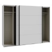 Forte Розсувна шафа 270 см Nektarius Secret Grey, SSQS12411-U58 - Home Club, зображення 5