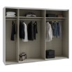 Forte Розсувна шафа 270 см Nektarius Secret Grey, SSQS12411-U58 - Home Club, зображення 6