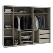Forte Розсувна шафа 270 см Nektarius Secret Grey, SSQS12411-U58 - Home Club, зображення 7