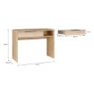 Forte Письменный стол, OKYB221-D108 - Home Club, изображение 8