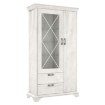 Forte Витрина шириной 110 см с ящиками Kashmir, белая сосна, KSMV723L-D43 - Home Club, изображение 4