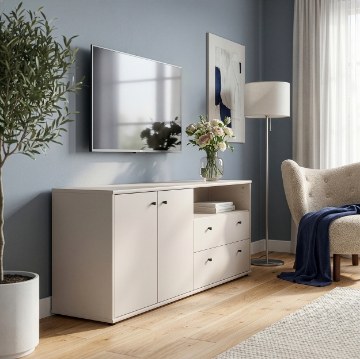 Forte Шкафчик 145 см Archbox, цвет «Песочный», T2KT231-U60 - Home Club