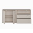 Forte Шафка 145 см Archbox, пісочний, T2KT231-U60 - Home Club, зображення 3