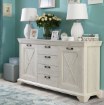 Forte Комод 180 см Kashmir, сосна, белый, KSMK26-D43 - Home Club