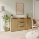Forte Комод 145 см Orkney, дуб Mauvella, OKYK231-D108 - Home Club