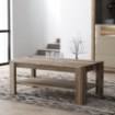 Forte Кавовий столик із заокругленими кутами 110x60 см Tiziano, дуб античний, FLOT12-D39 - Home Club