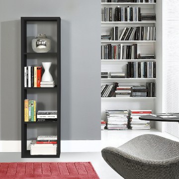 Forte Стелаж 40 см Net 106, чорний, MXXR411-Z13M - Home Club