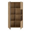 Forte Витрина 95 см Arank «Дуб Маувелла»/Черный, AXKV621L-M635 - Home Club, изображение 5