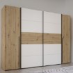 Forte Шафа 270 см Narago, білий/дуб Artisan, NRGS82511-C830 - Home Club