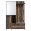 Forte Передпокій 132 см Clif Old – Wood Vintage/Бетон темно-сірий, CLFD02L-C546 - Home Club, зображення 2