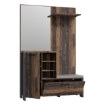 Forte Передпокій 132 см Clif Old – Wood Vintage/Бетон темно-сірий, CLFD02L-C546 - Home Club, зображення 5
