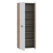 Forte Шафа для взуття 70 см Net306 Дуб Artisan/Білий, MS263-C830 - Home Club, зображення 5