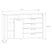 Forte Комод, CLFK352L-C546 - Home Club, зображення 6