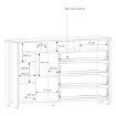 Forte Комод, CLFK352L-C546 - Home Club, зображення 7